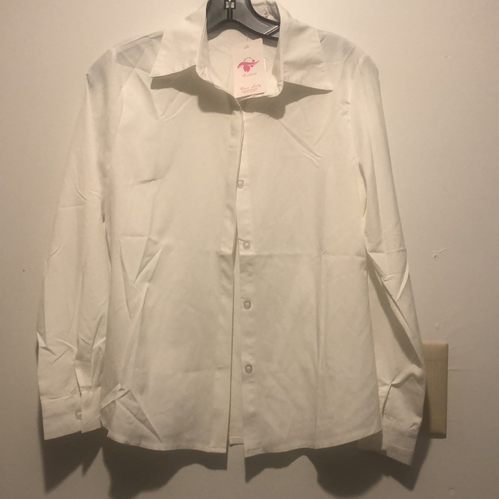 First Lady white shirt-large